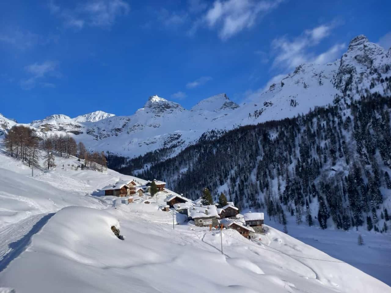 L' Aroula Rooms & Restaurant Champoluc Buitenkant foto
